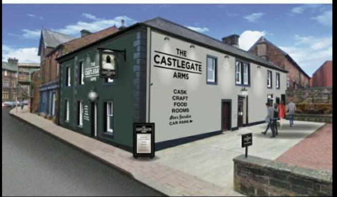 The Castlegate Arms Penrith Exterior foto